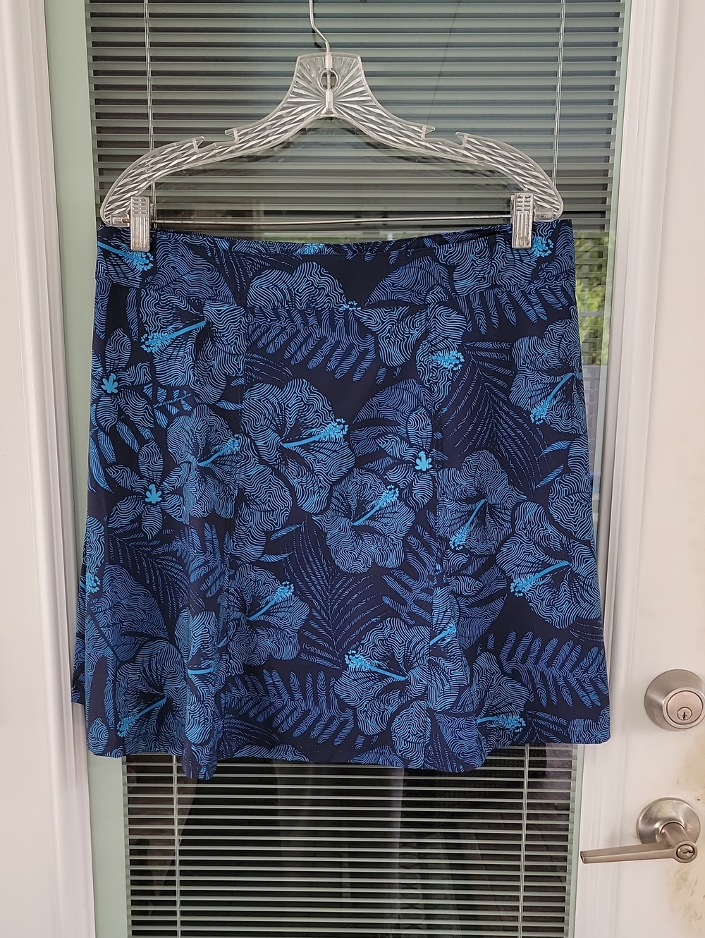 RipSkirt Maui Moonlight Print Sz L Quick Dry Wrinkle Resistant - Picture 3 of 11